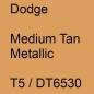 Preview: Dodge, Medium Tan Metallic, T5 / DT6530.